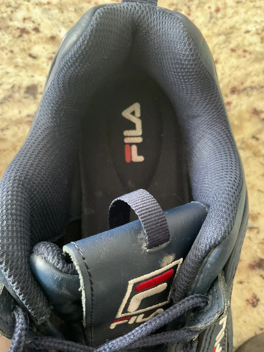 Fila Disruptor Shoes - Navy/Red image indicator(5)