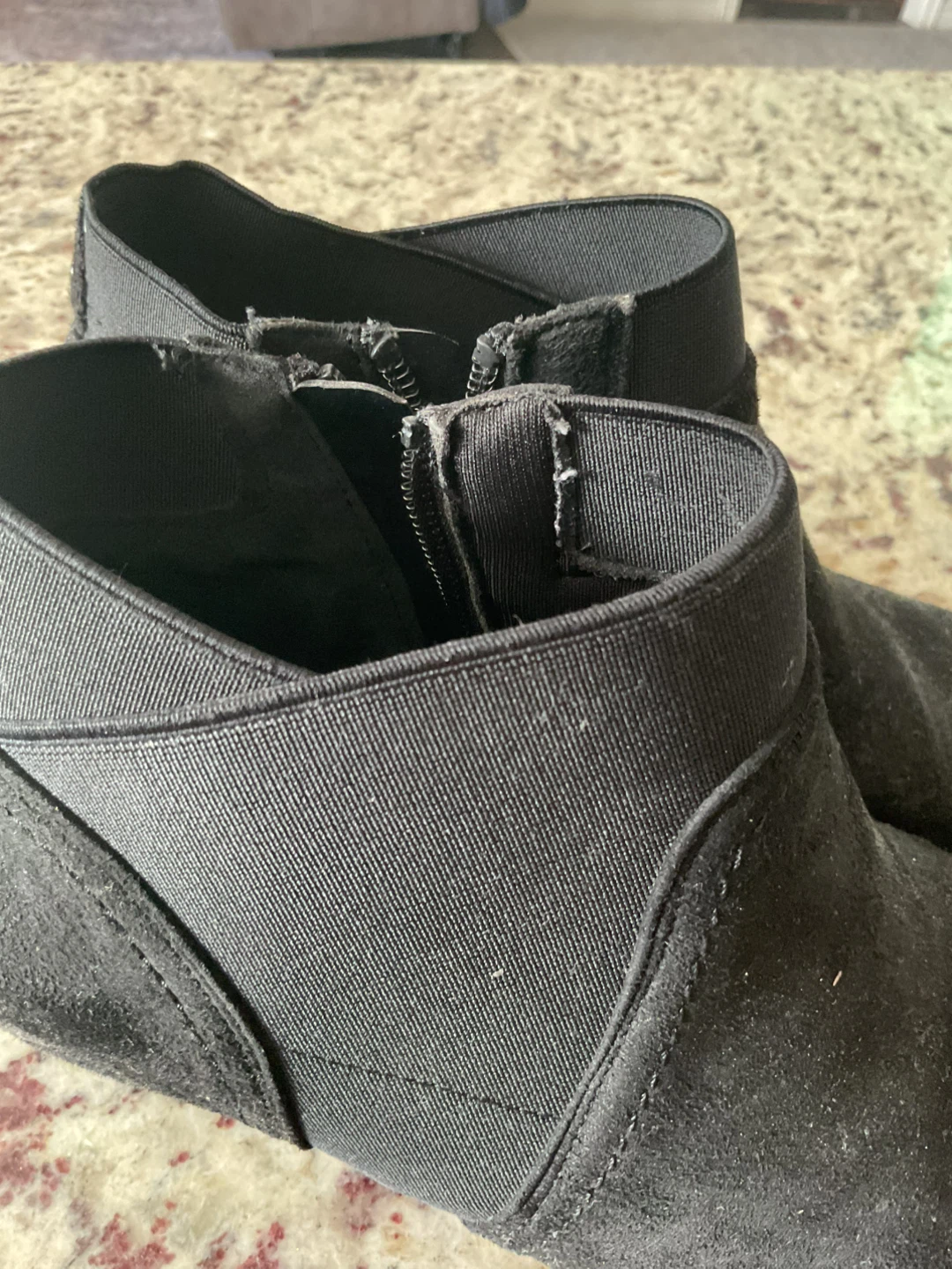 Black Ankle Boots - Size 8 - photo 4