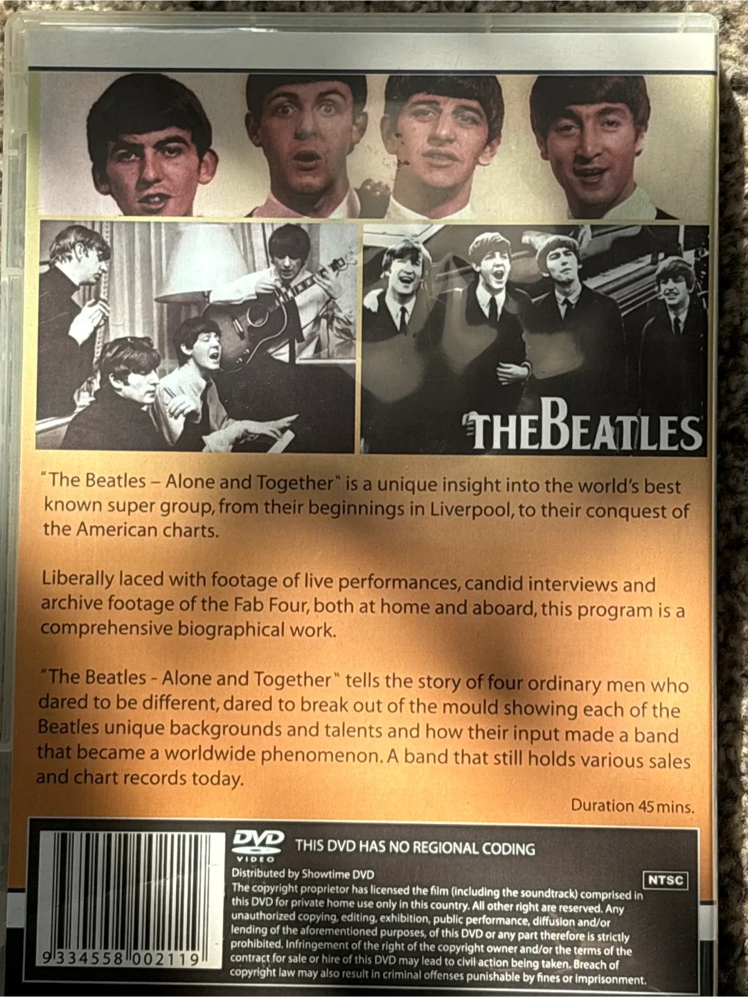 The Beatles - Alone and Together DVD image indicator(2)