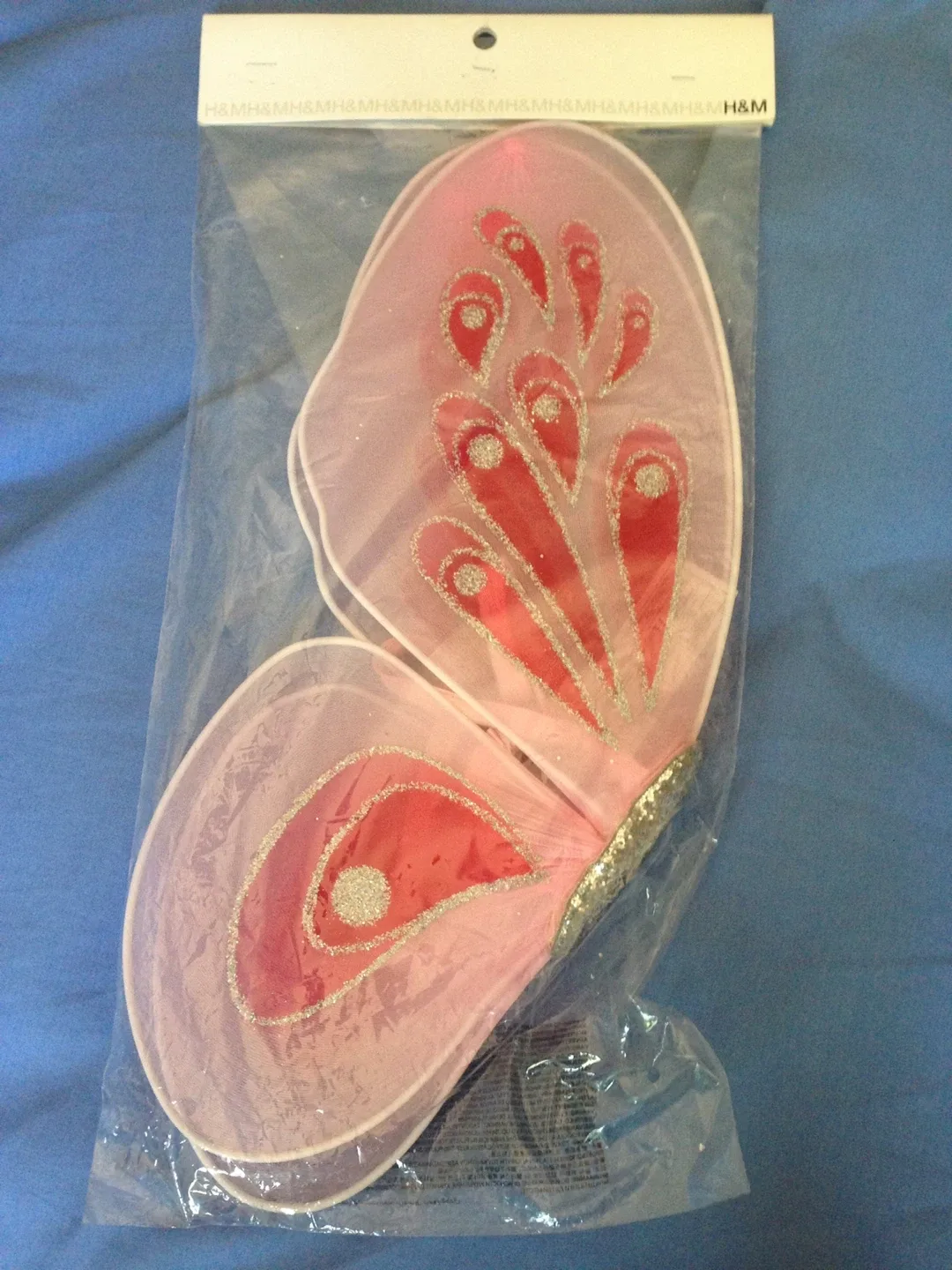 H&M Pink Butterfly Wings - New thumbnail