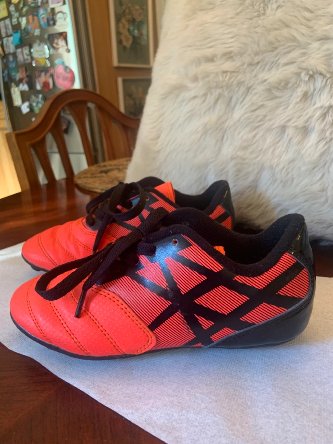 Boy’s Athletic Works Soccer Shoes - Size 13 - photo 3