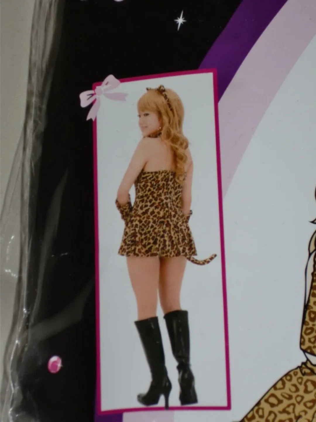Cutie Panther Costume - Leopard Print, Size M image indicator(3)