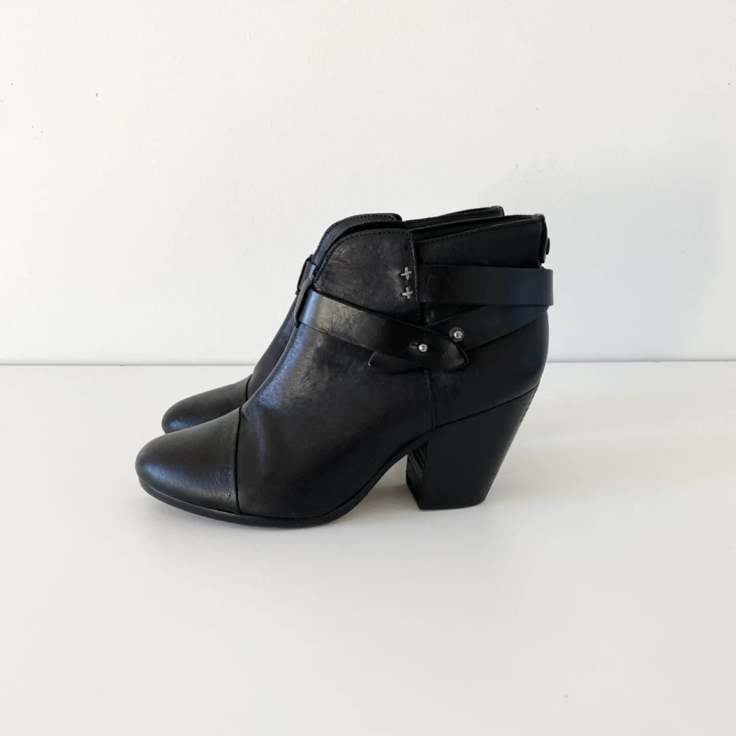 Rag and Bone Harrow Leather Ankle Boots image indicator(4)