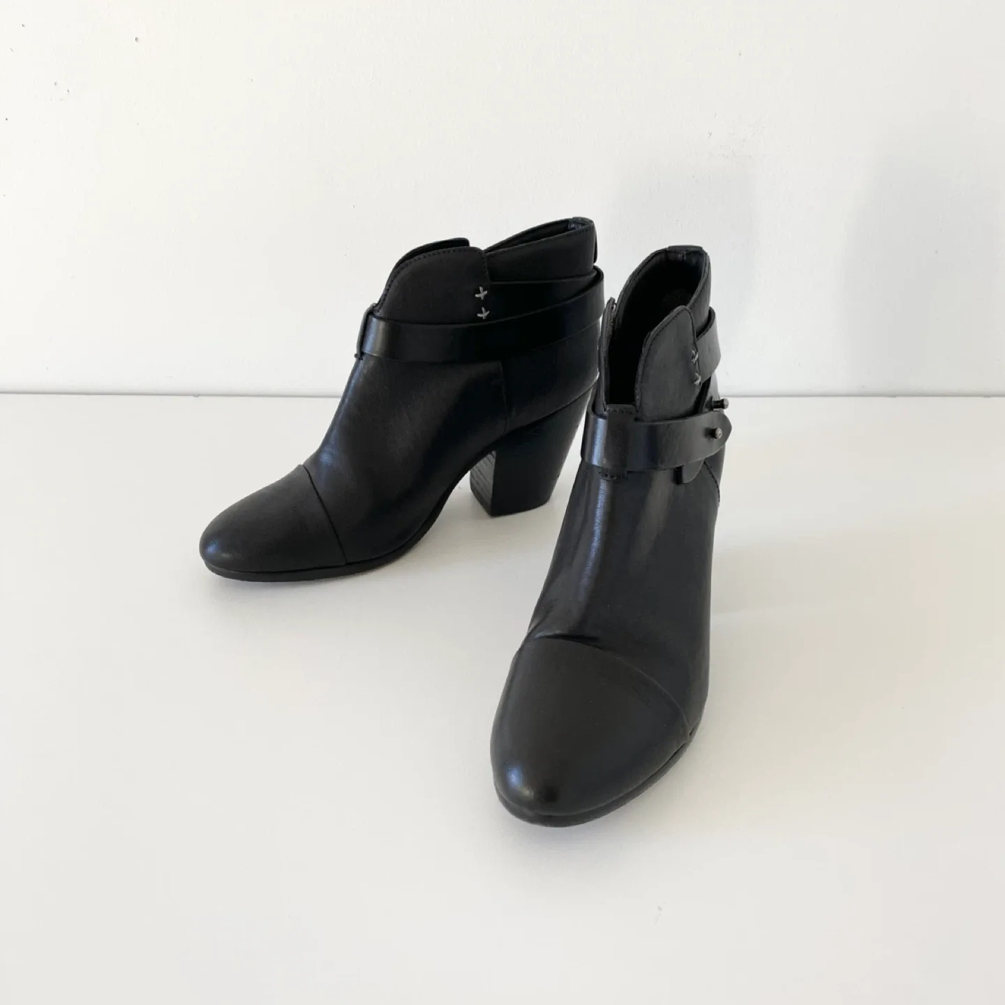 Rag and Bone Harrow Leather Ankle Boots image indicator(3)