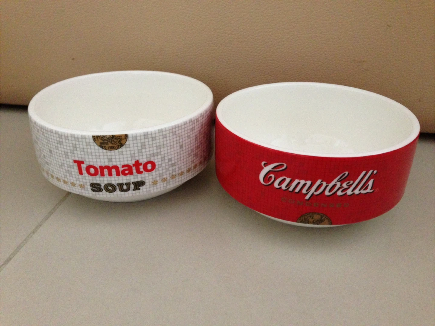 Special edition Campbell's Soup Bowls (Set of 2)