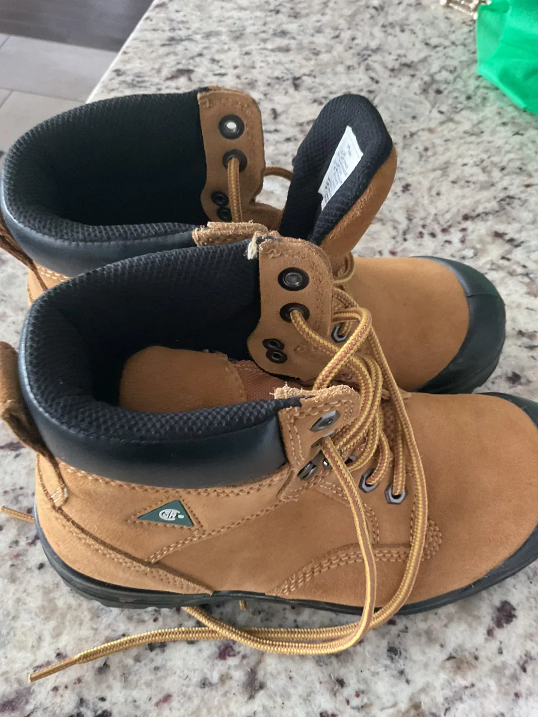 Workload Brown Steel-Toe Work Boots - Size 7 thumbnail