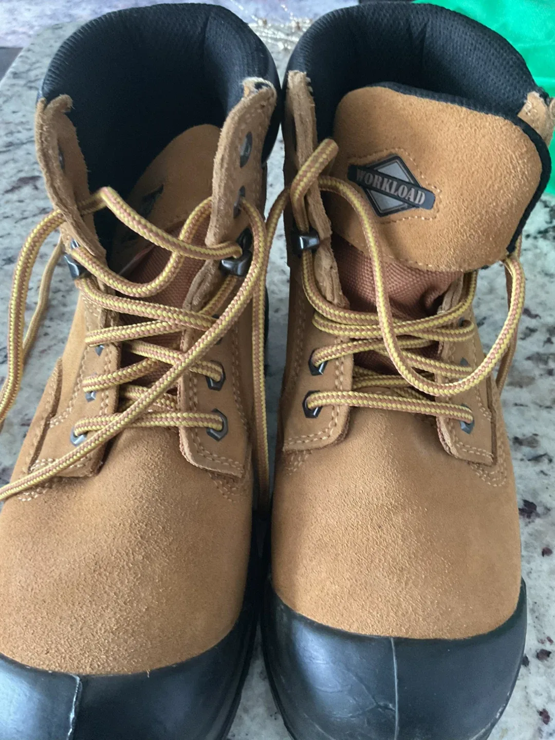 Workload Brown Steel-Toe Work Boots - Size 7 image indicator(3)