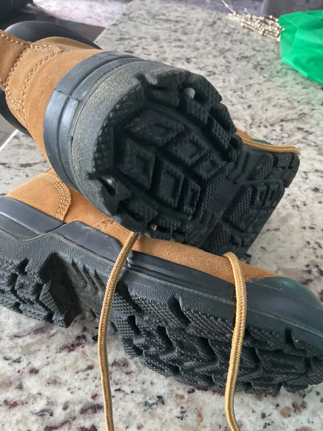 Workload Brown Steel-Toe Work Boots - Size 7 image indicator(5)