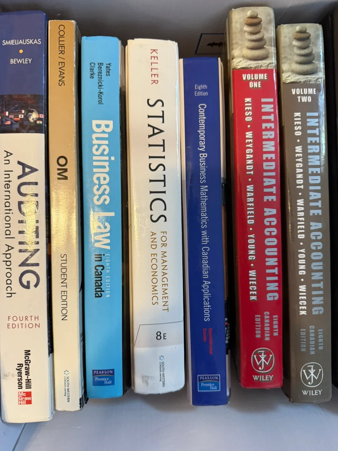 Textbooks: Accounting, Business Law, Statistics, Marketing image indicator(2)