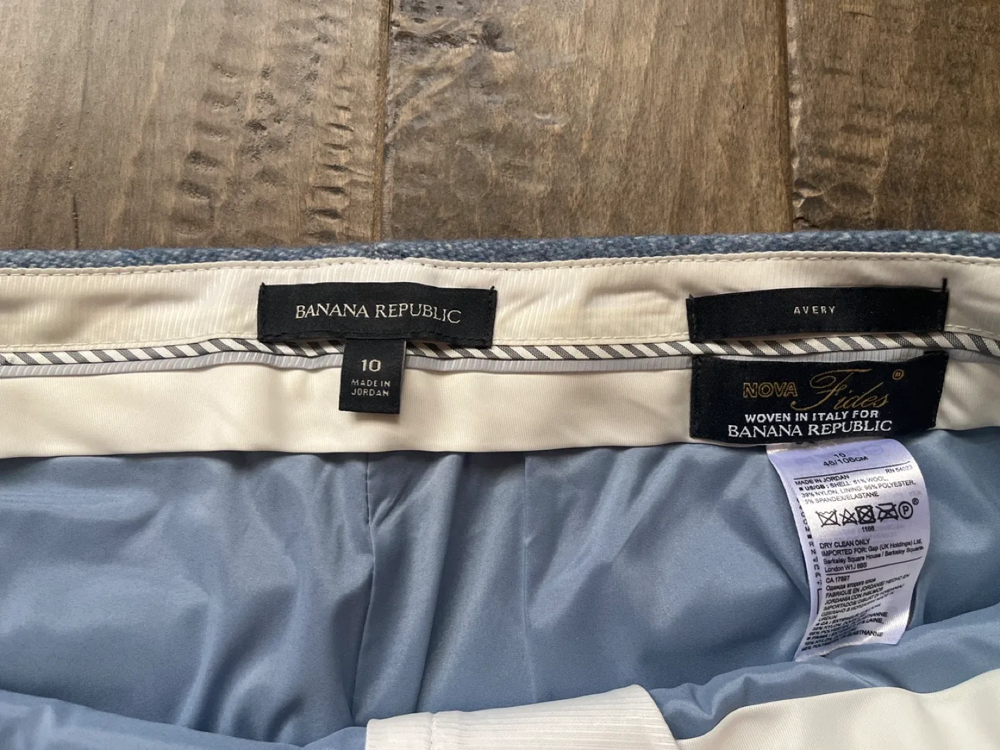 Banana Republic Cropped Wool Blend Pants (w/ lining) - Size 10 image indicator(2)