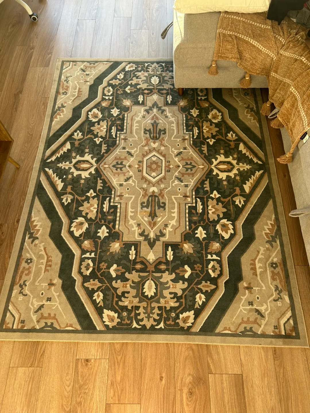 Patterned Area Rug (Machine Washable) thumbnail