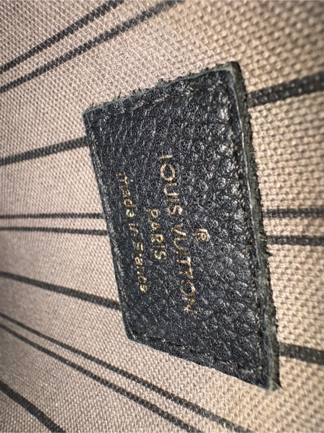 Louis Vuitton Black Monogram Empreinte leather Montaigne GM image indicator(6)