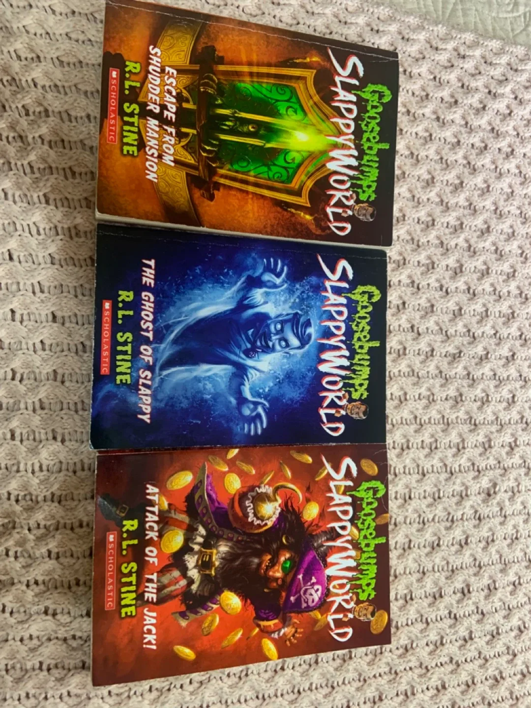 Goosebumps SlappyWorld Books by R.L. Stine image indicator(6)