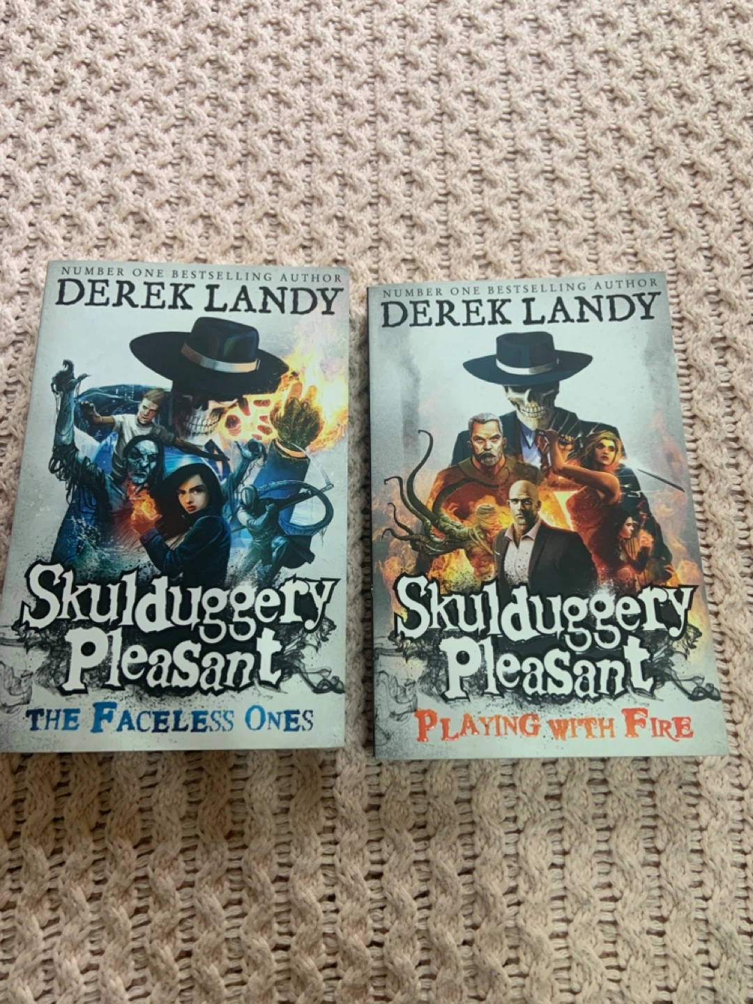 Skulduggery Pleasant: The Faceless Ones & Playing with Fire