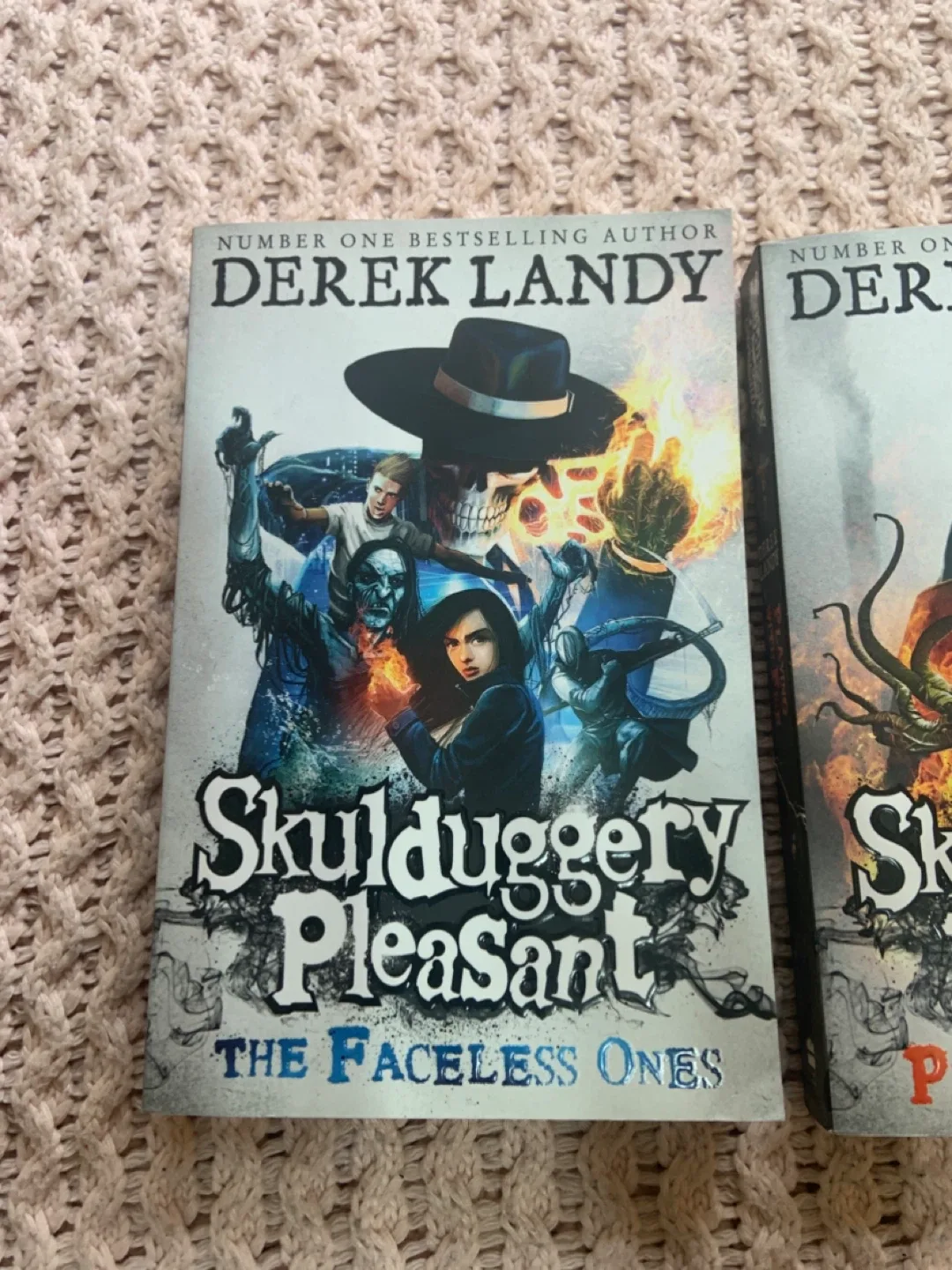 Skulduggery Pleasant: The Faceless Ones & Playing with Fire image indicator(3)