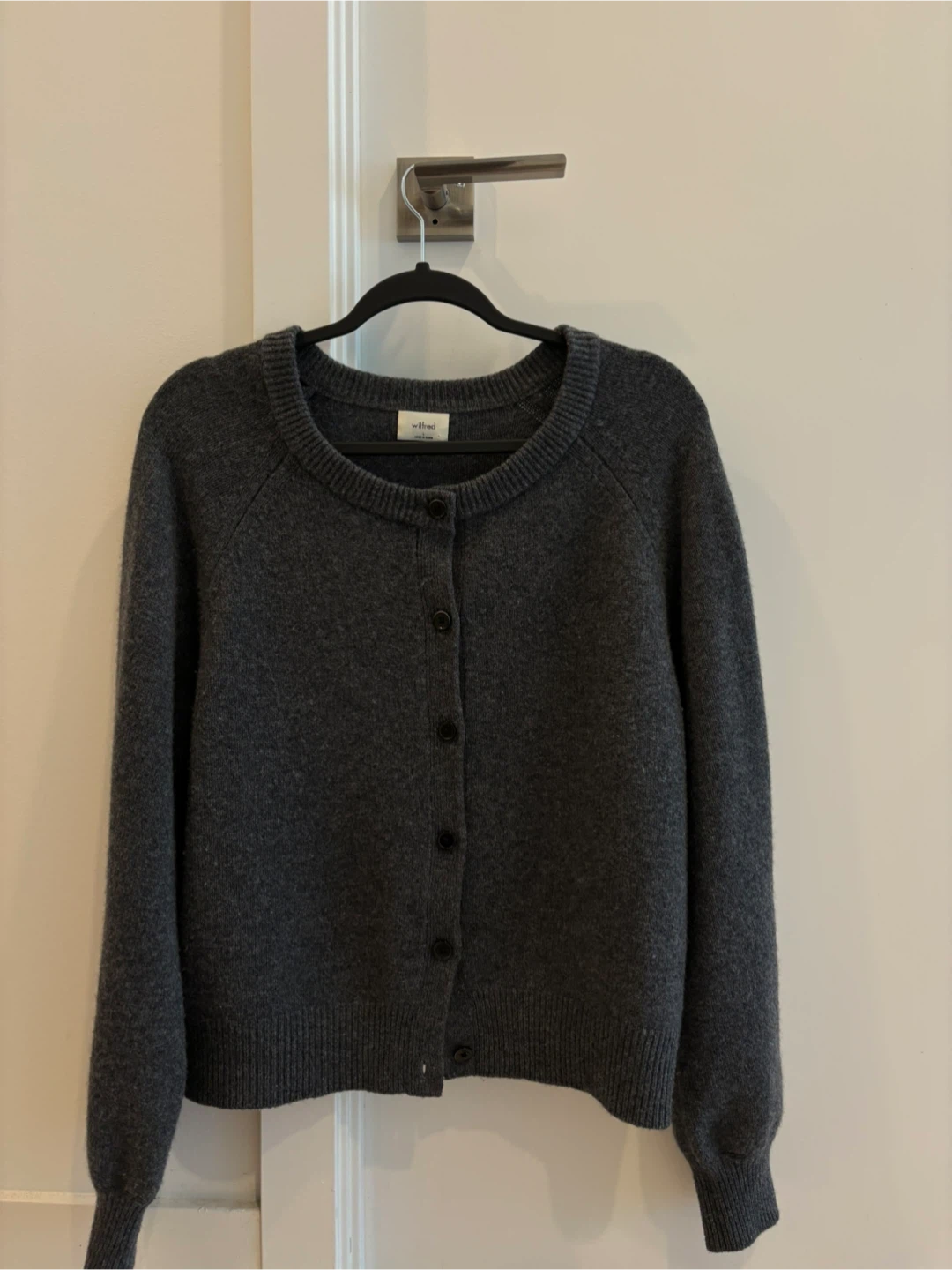 London Wool Cashmere Cardigan - Size L