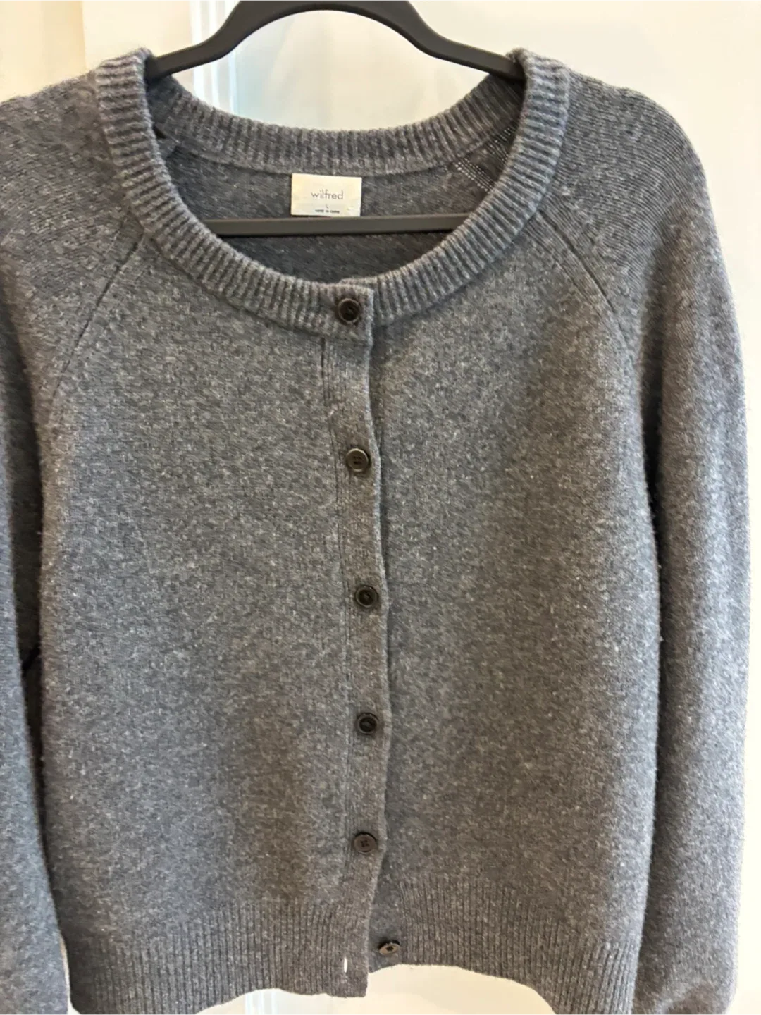London Wool Cashmere Cardigan - Size L image indicator(3)