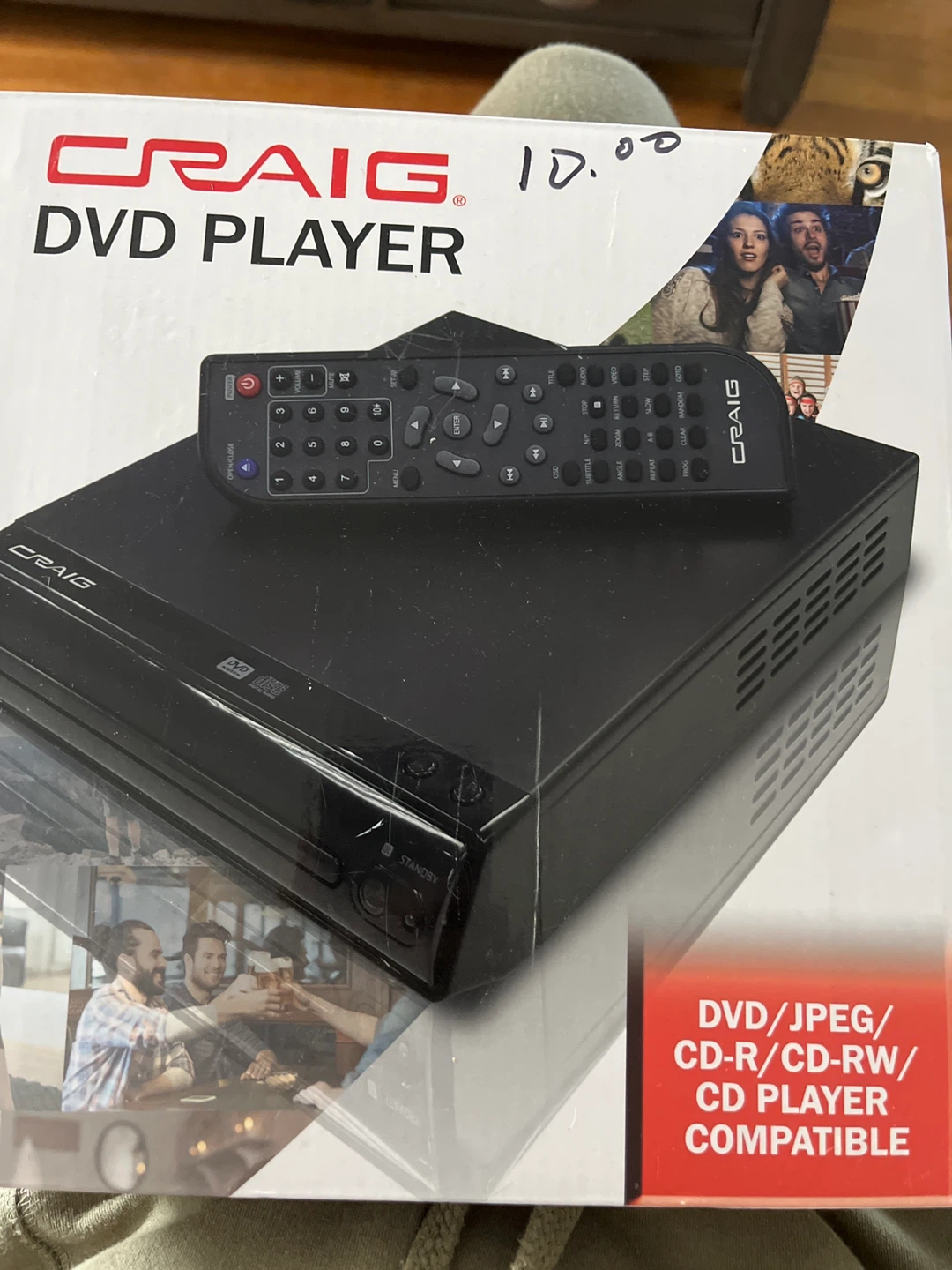 Craig DVD Player with Remote