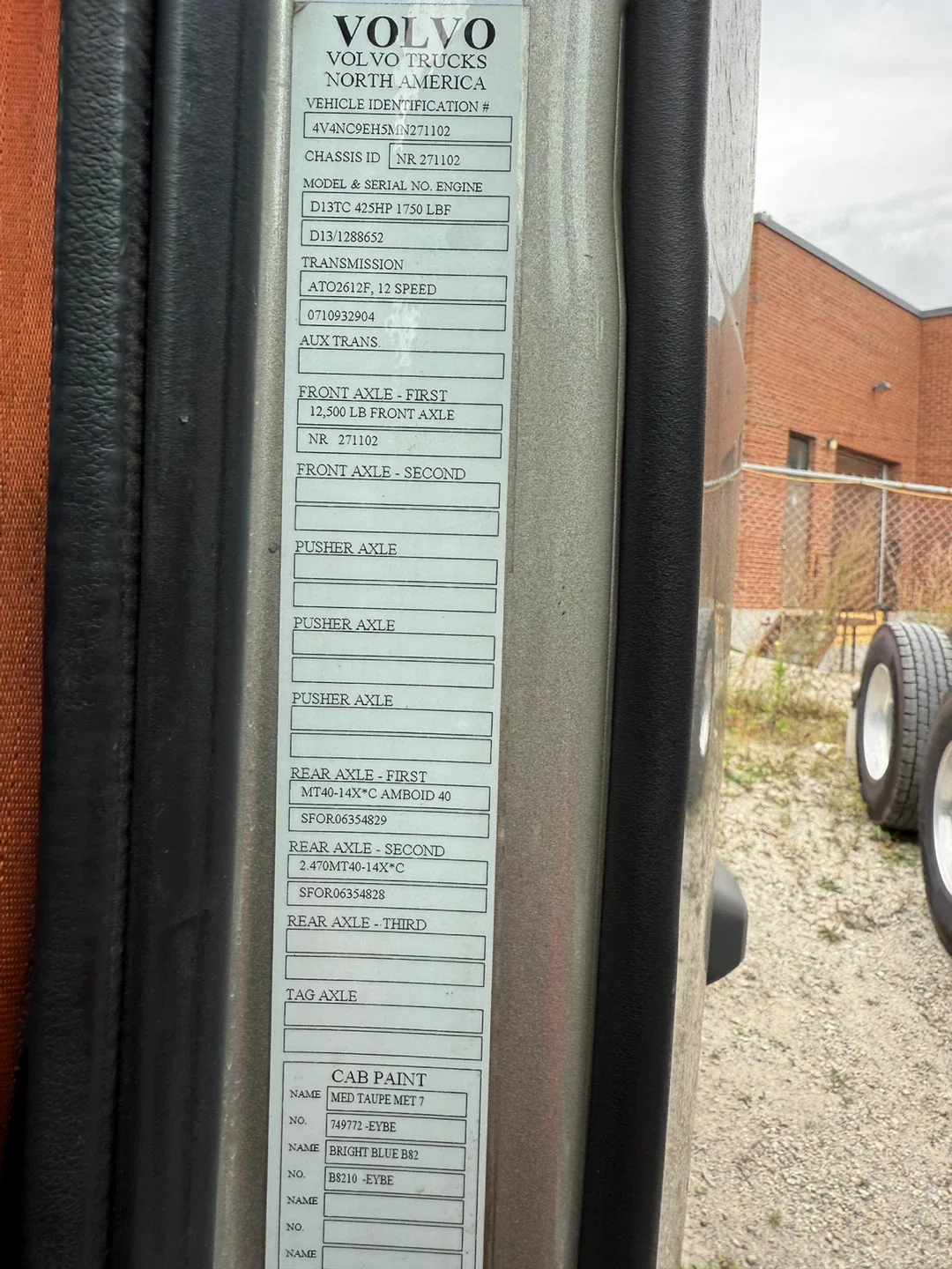 Volvo Semi Truck image indicator(6)