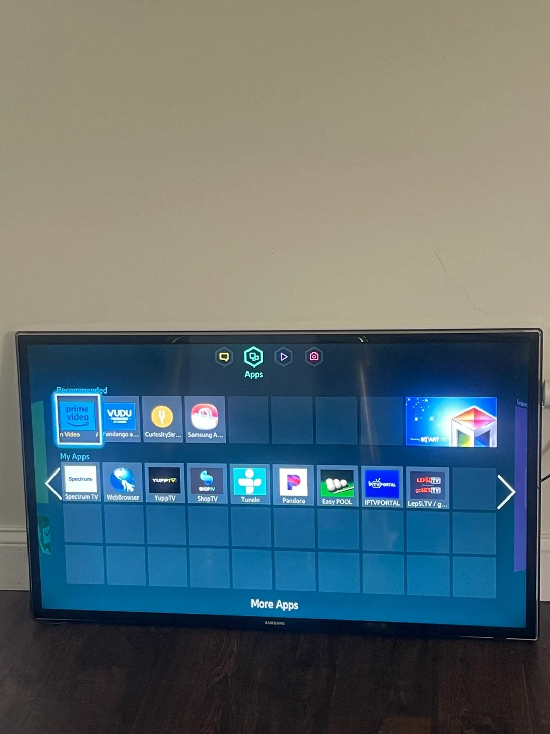 Samsung Smart TV image indicator(2)