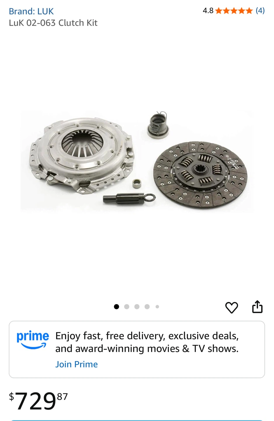 LuK 02-063 Clutch Kit - RepSet - photo 2