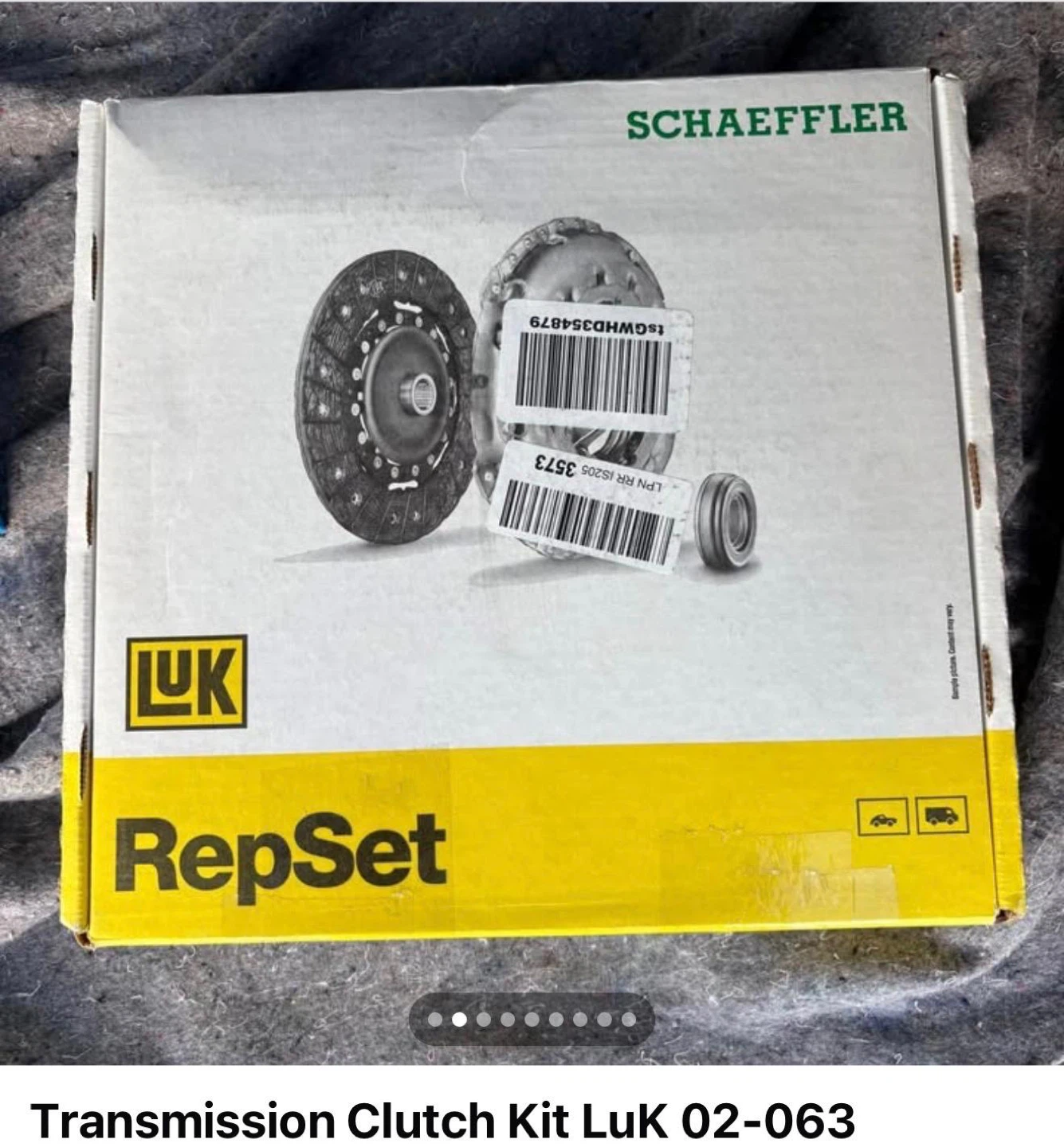 LuK 02-063 Clutch Kit - RepSet