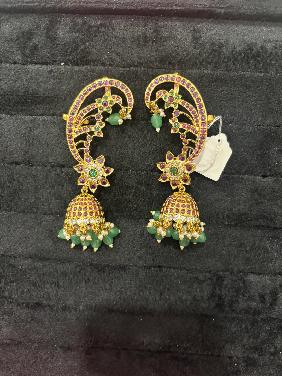 Earcuff with jhumki