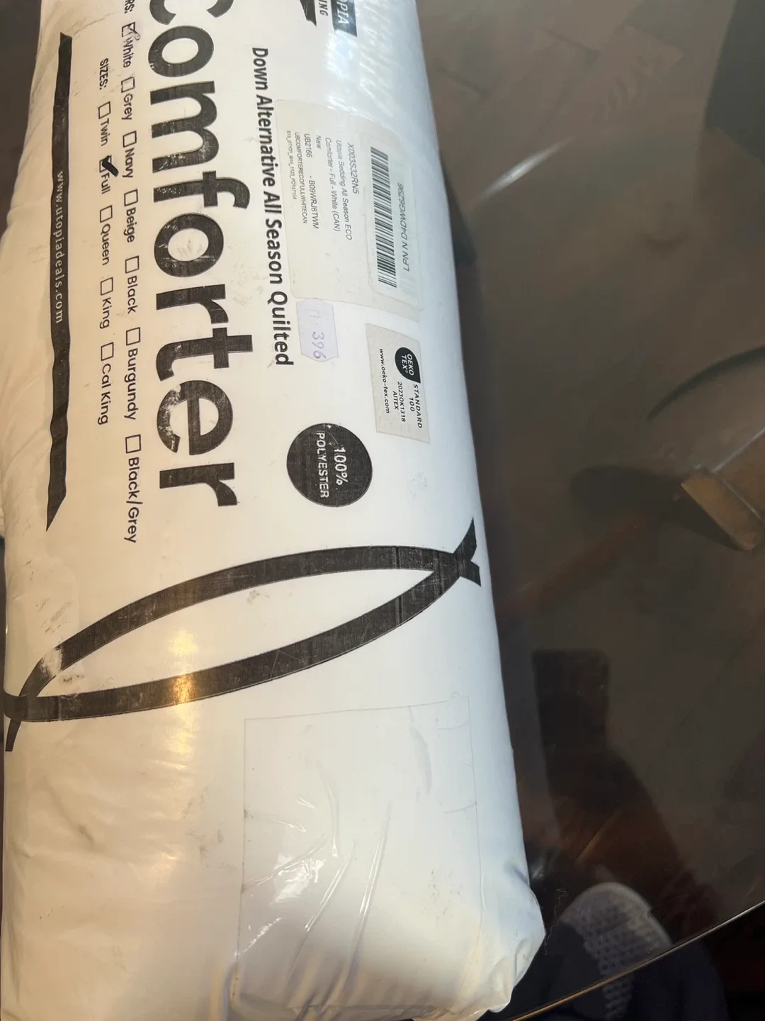 Utopia Bedding All Season ECO Comforter - Full thumbnail