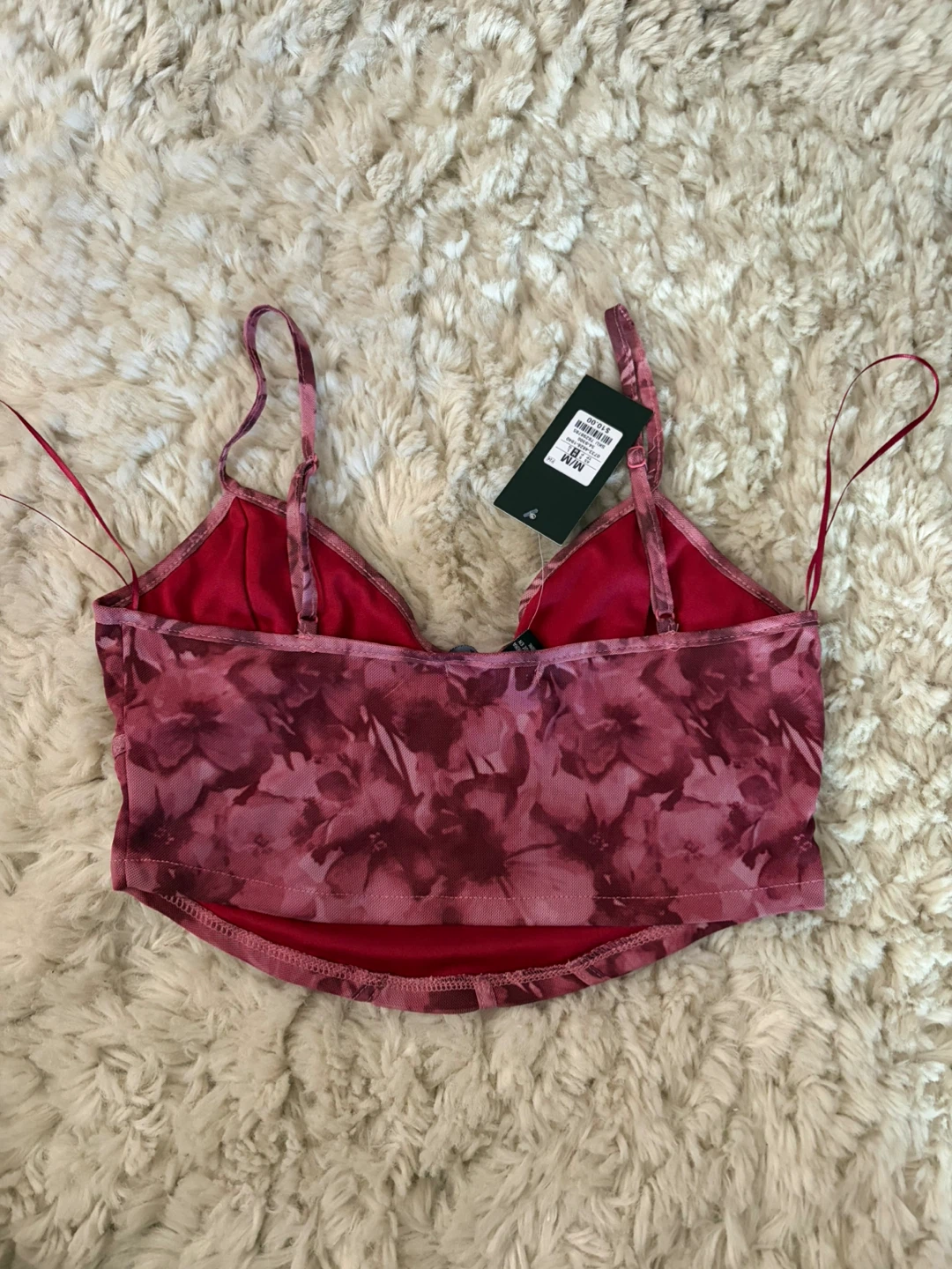 F24 Floral Bustier Top - Size M/M - photo 2