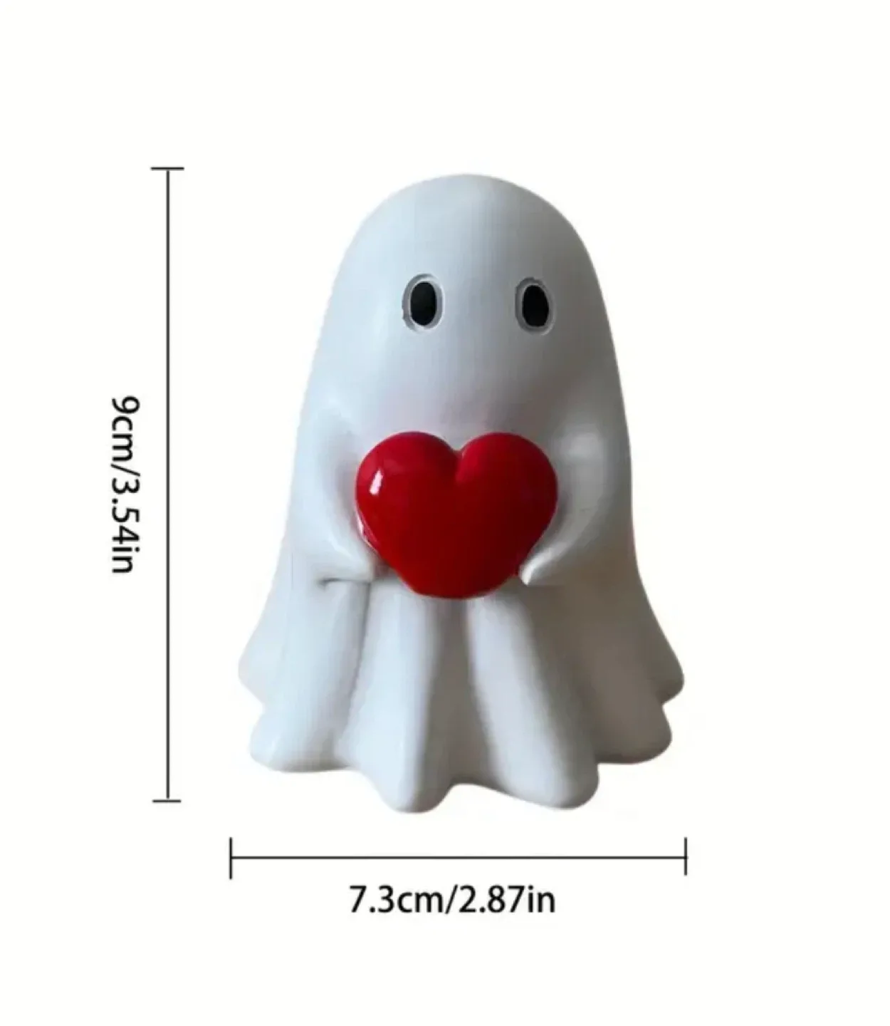 Cute Ghost, Cat Decor Halloween- 3.5" Tall image indicator(3)