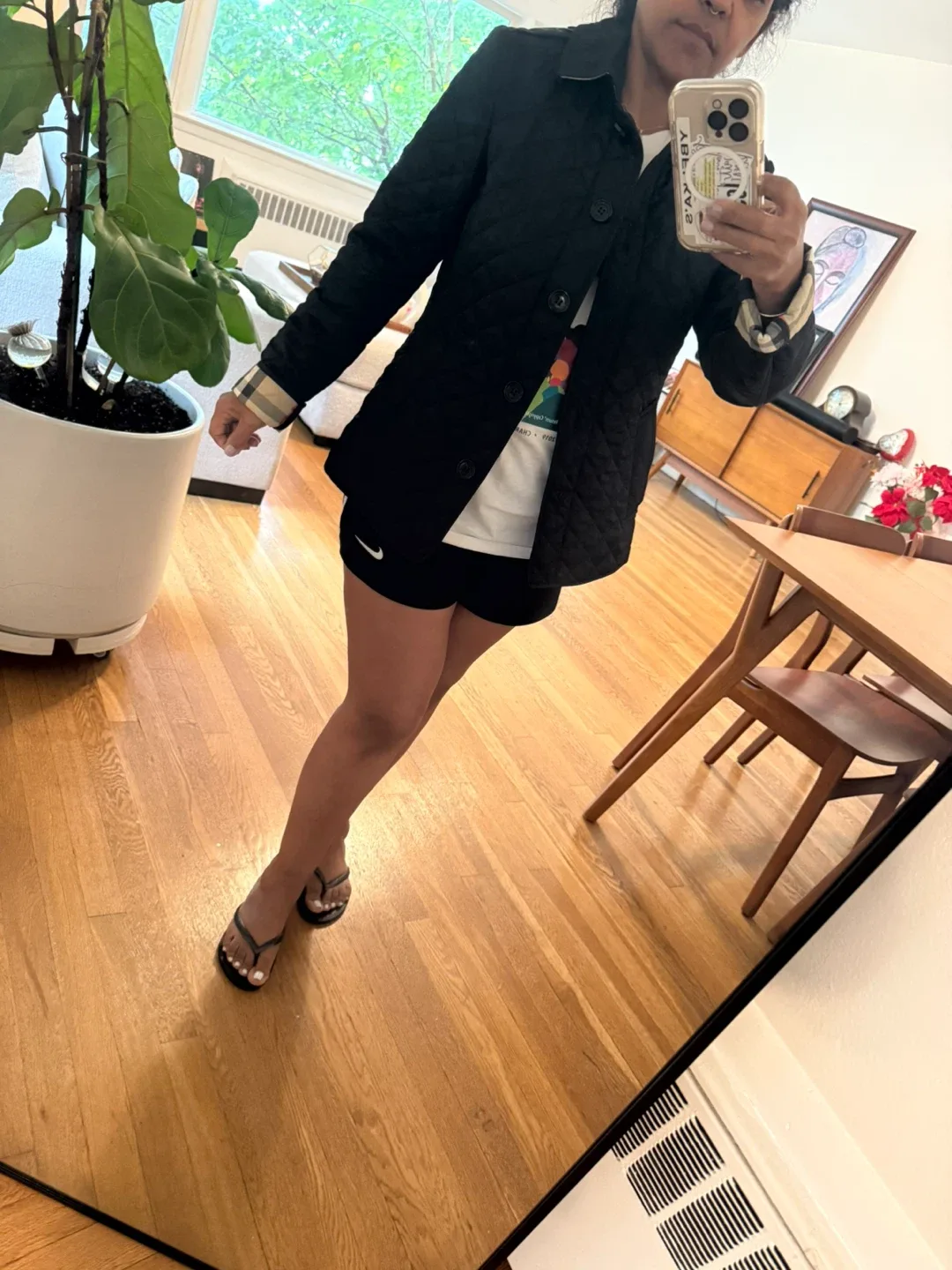 Burberry Brit Quilted Jacket - Size Small image indicator(5)