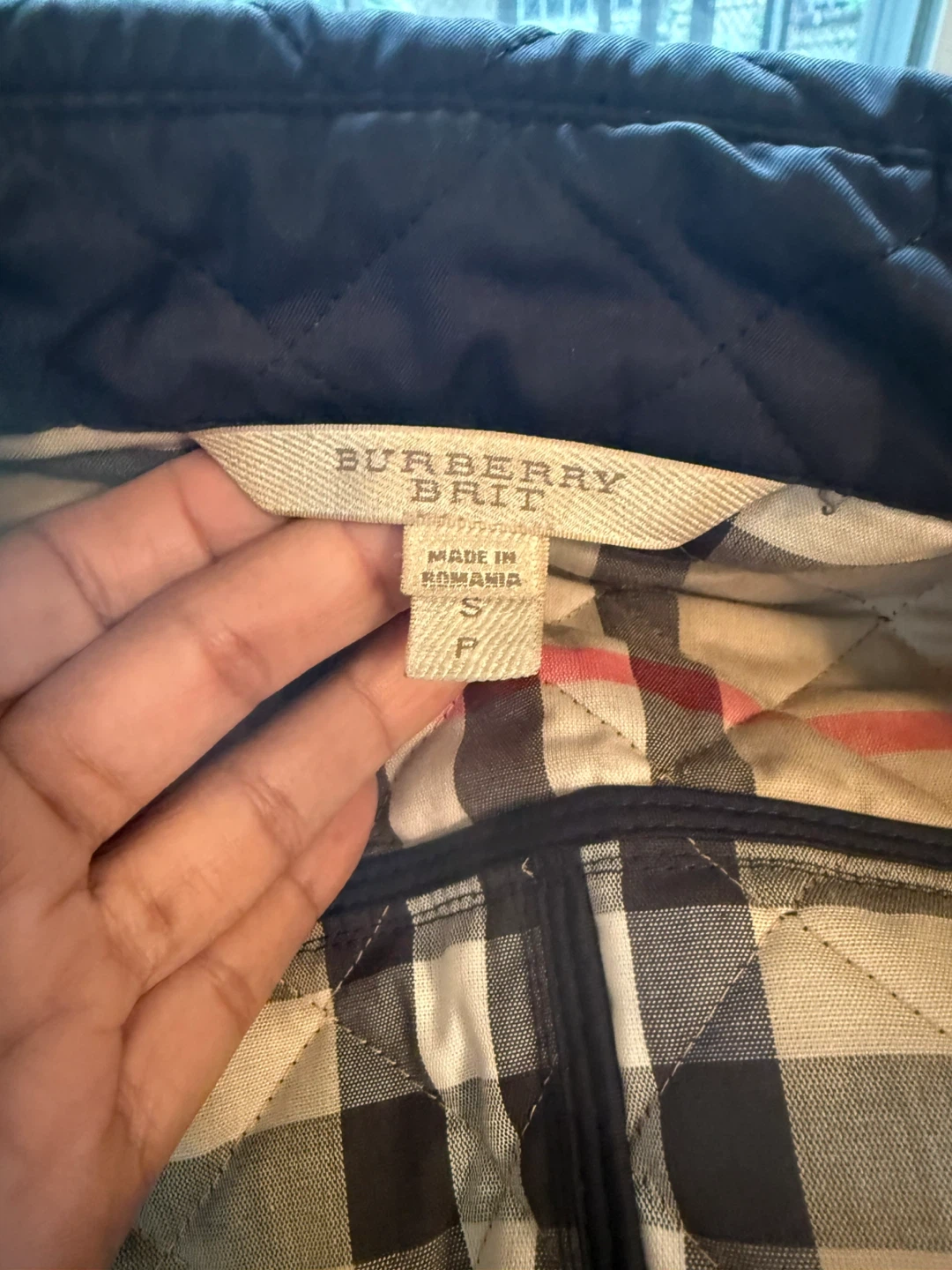 Burberry Brit Quilted Jacket - Size Small - photo 3