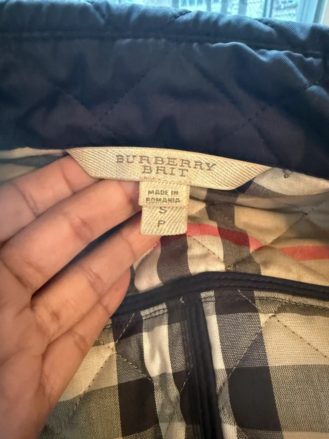 Burberry Brit Quilted Jacket - Size Small image indicator(3)