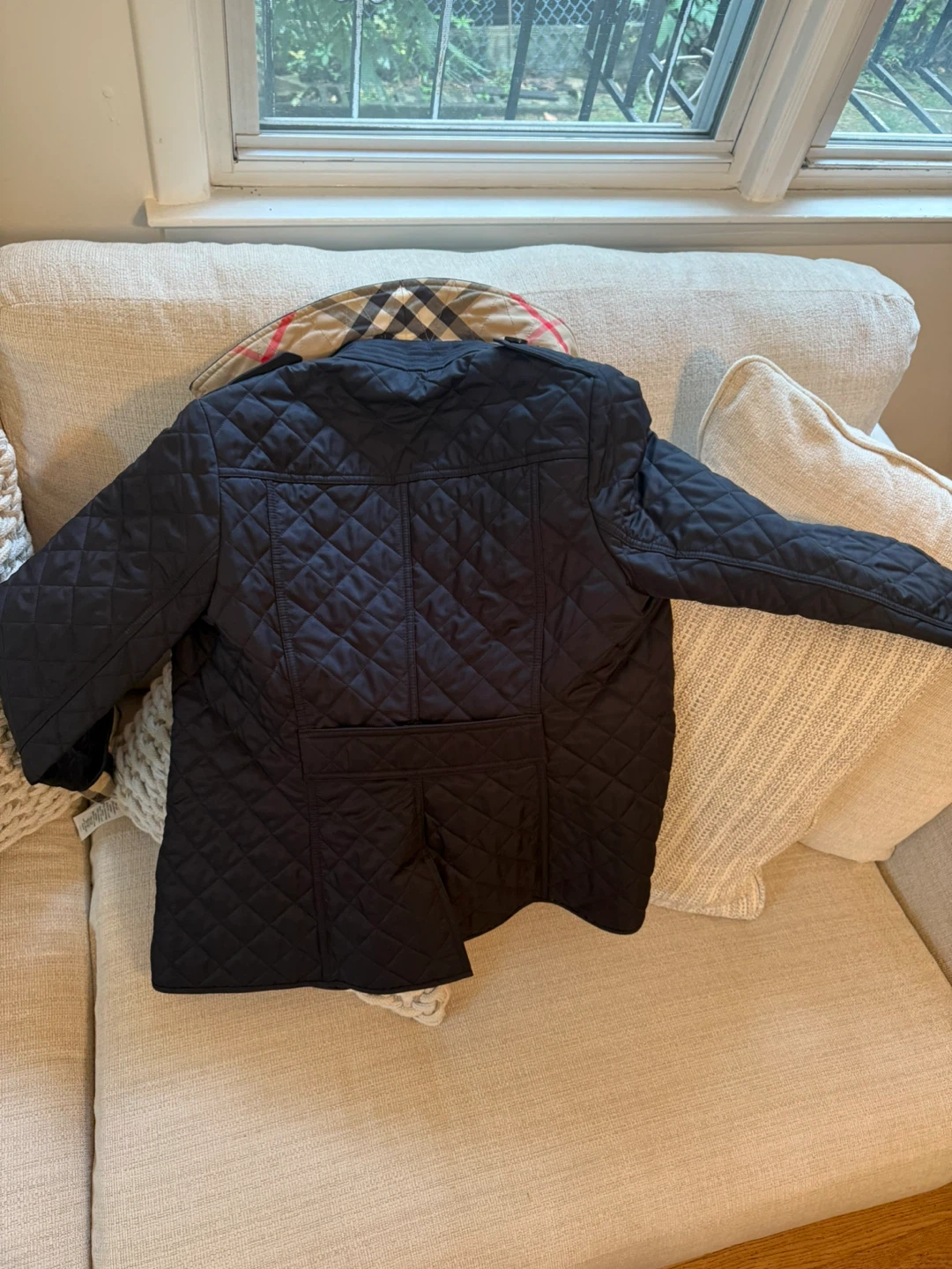 Burberry Brit Quilted Jacket - Size Small - photo 4