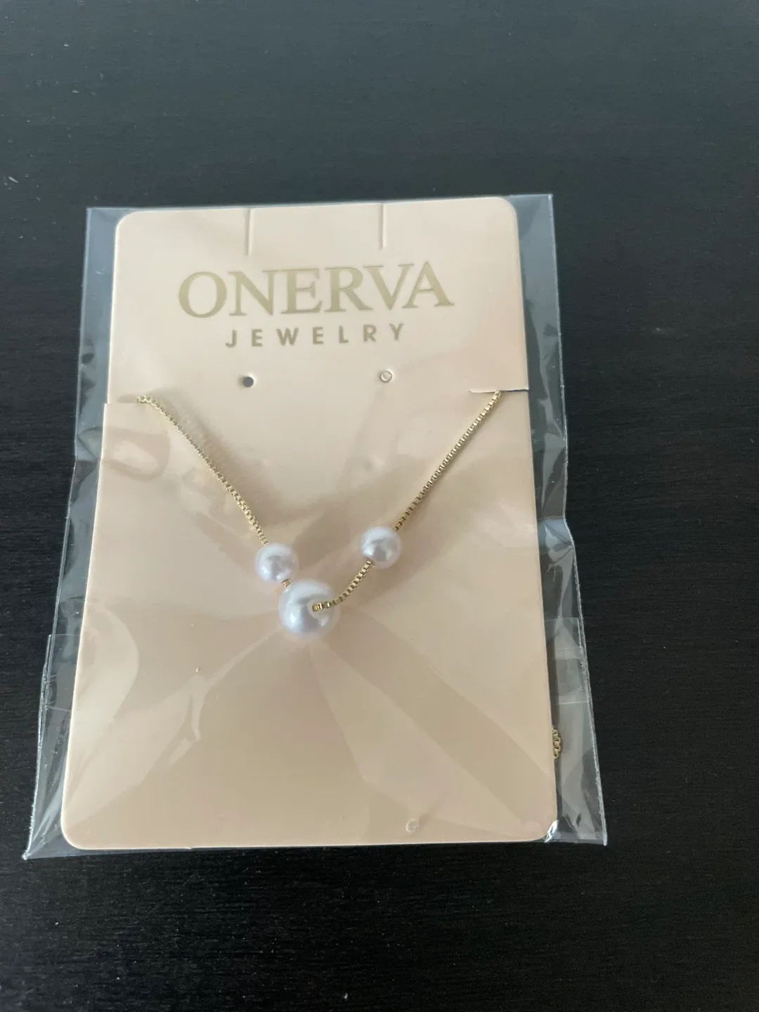 Dainty Pearl Choker Necklace - New image indicator(3)