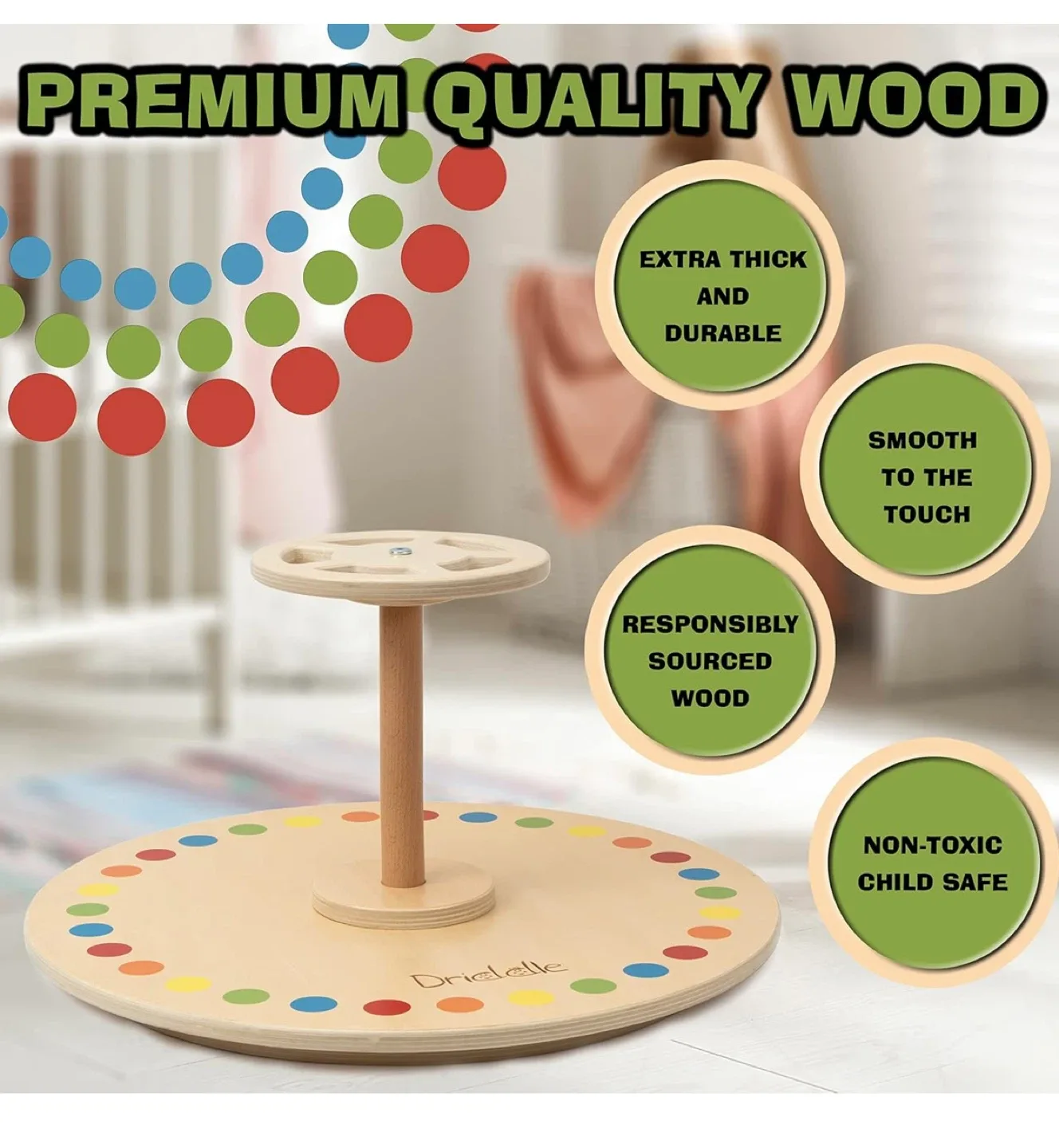 Dridielle Extra Large Spinner - Holds up to 250 lbs image indicator(5)