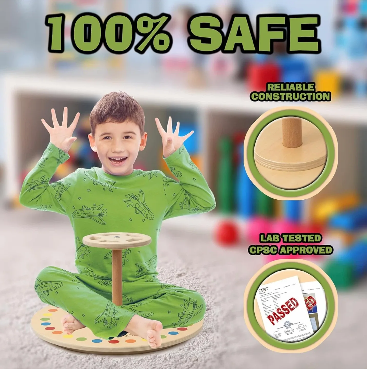 Dridielle Extra Large Spinner - Holds up to 250 lbs image indicator(8)