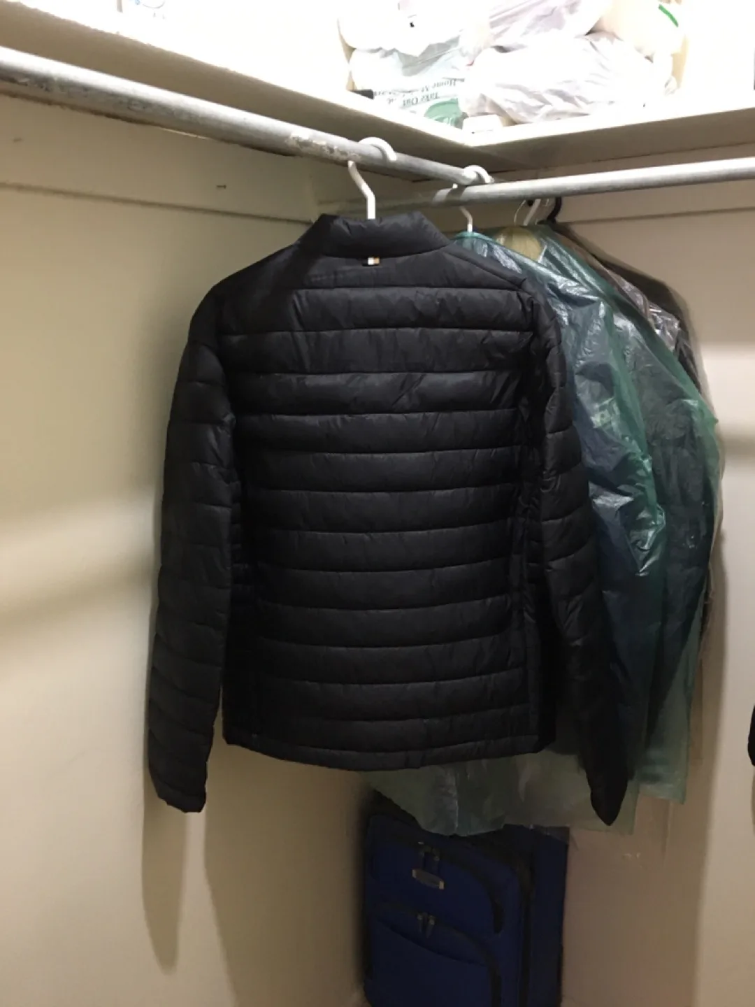 BOSS Lightweight Black Puffer Jacket image indicator(2)