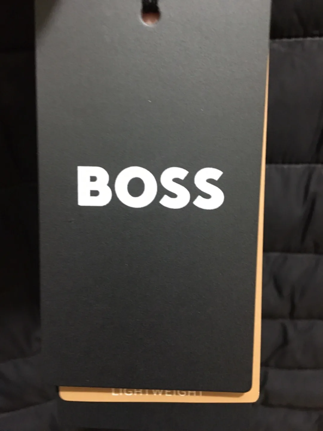 BOSS Lightweight Black Puffer Jacket image indicator(4)