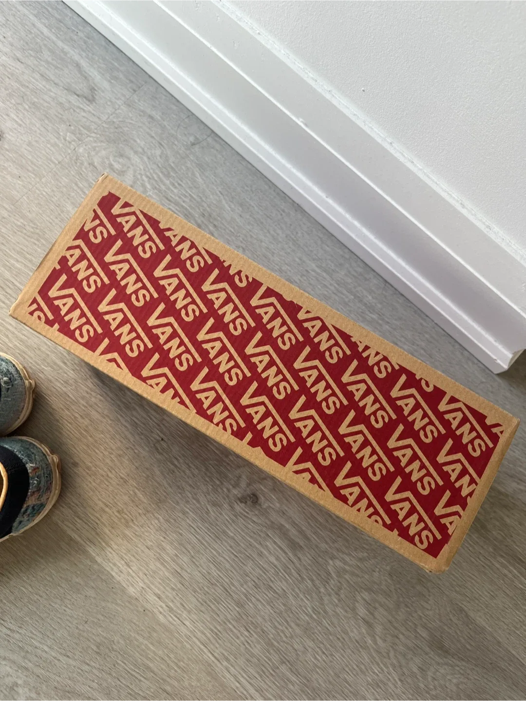 Vans Slip-On Shoes with Cross-Stitched Bear Design image indicator(6)