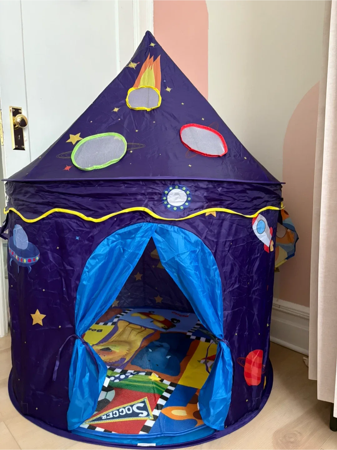 Like New Kids Purple Space Tent thumbnail