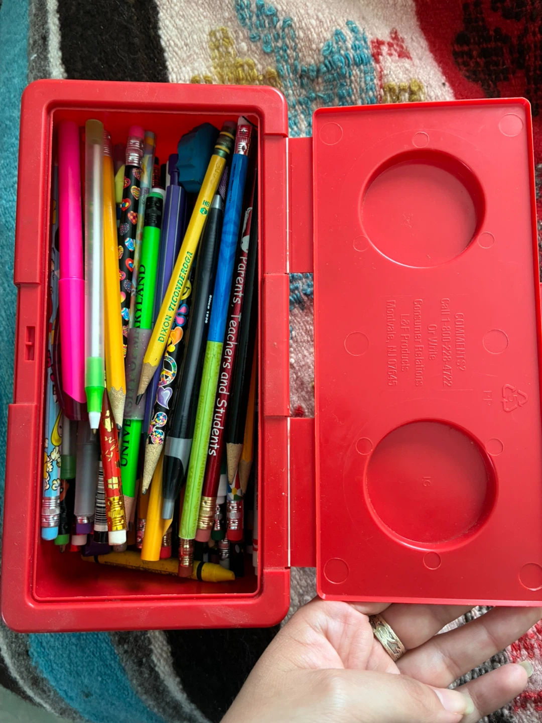 Red CircuS Pencil Box - photo 2