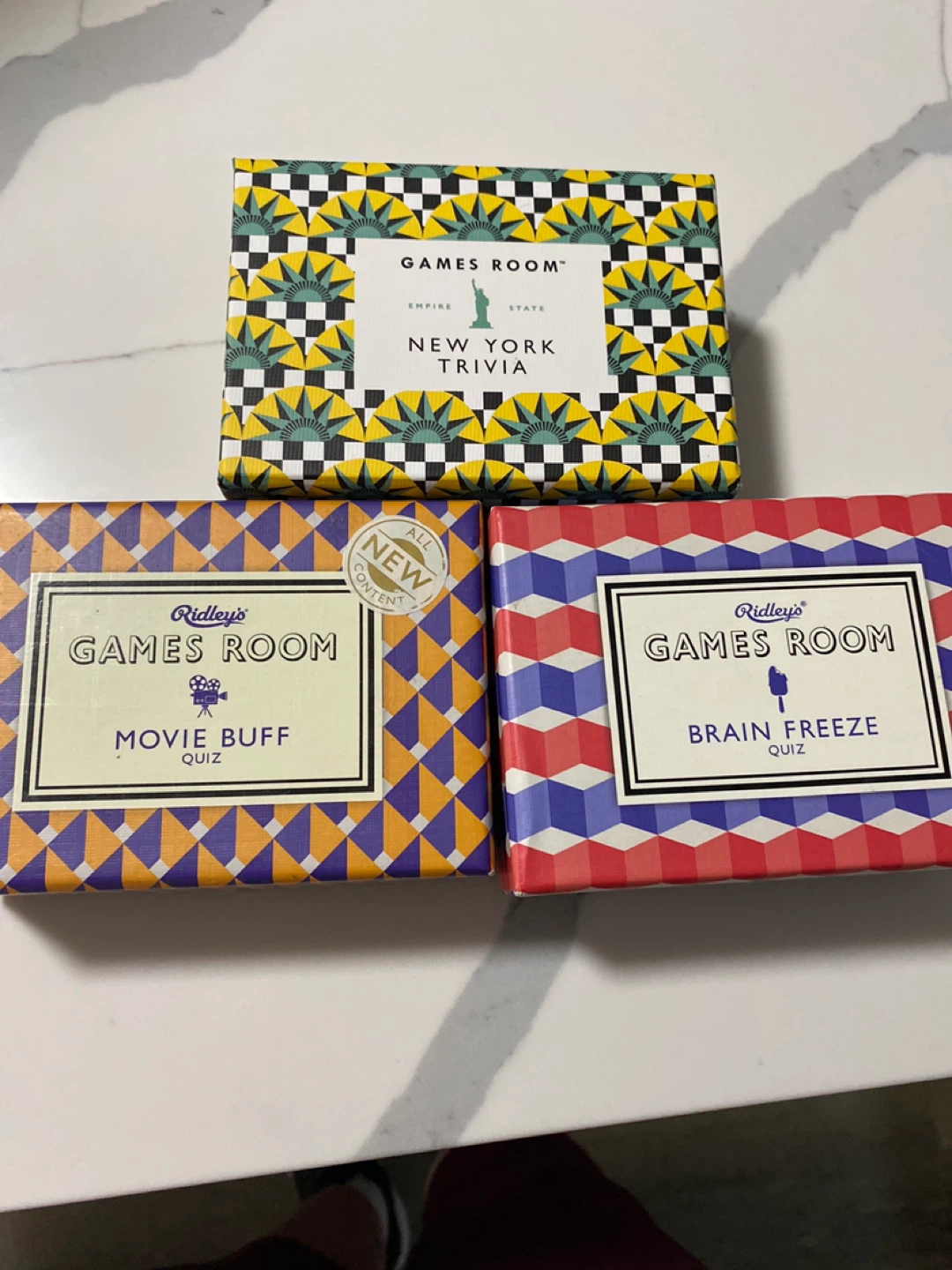 Ridley's Games Room Trivia Quiz Set