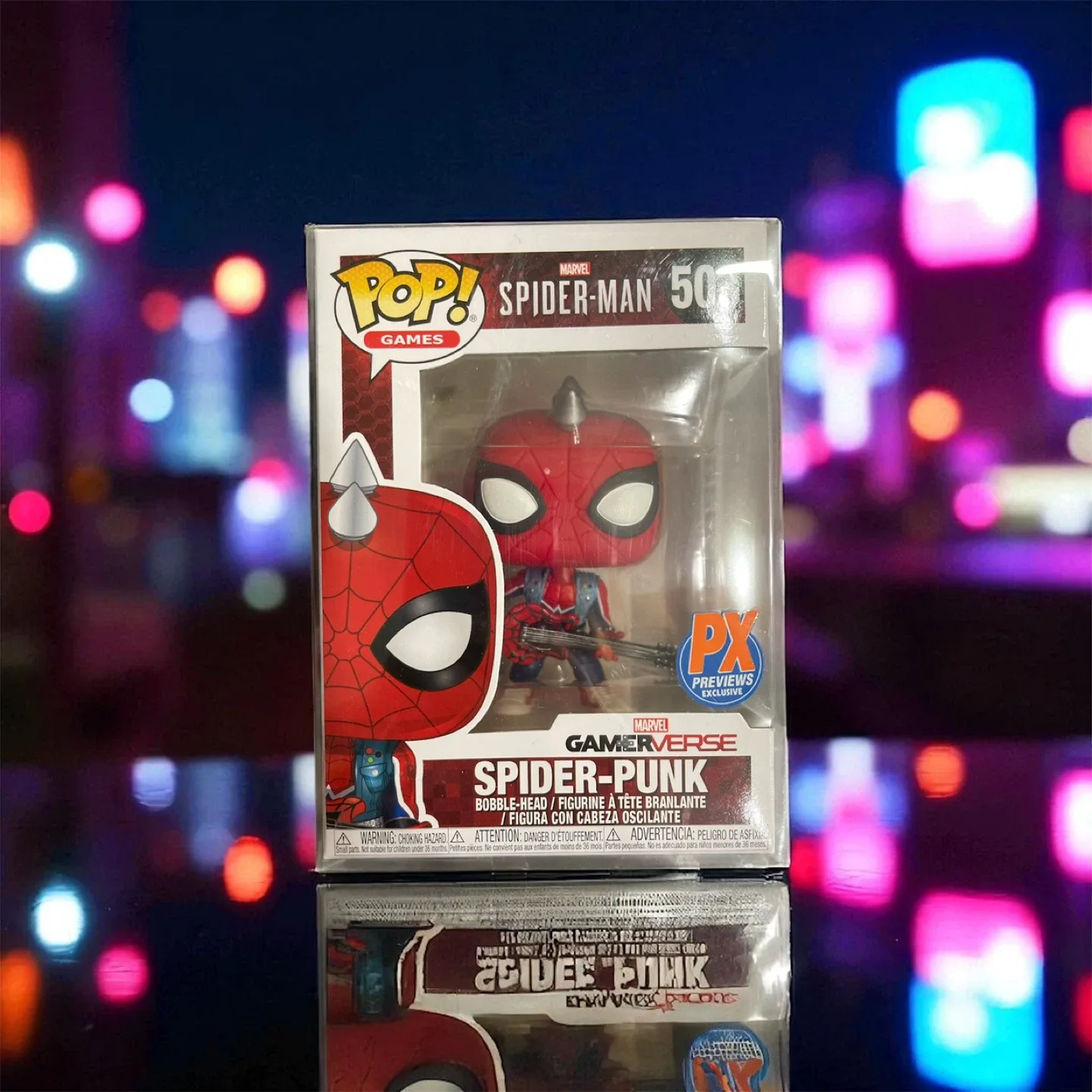 Funko Pop! Games Marvel Spider-Punk thumbnail