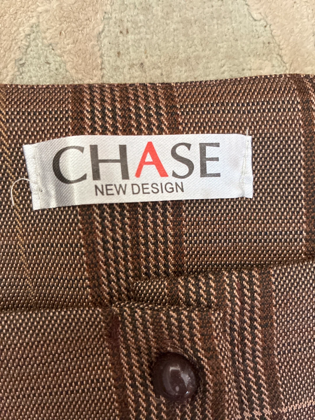 Chase New Design Brown Plaid Dress - photo 4