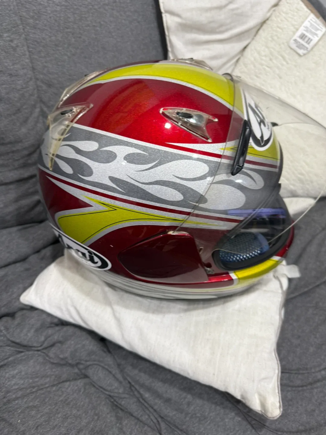 Motorcycle helmet image indicator(4)