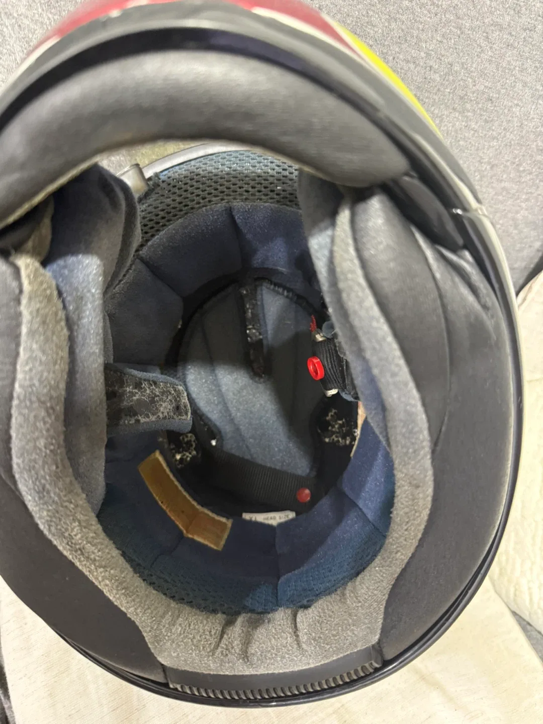 Motorcycle helmet image indicator(3)