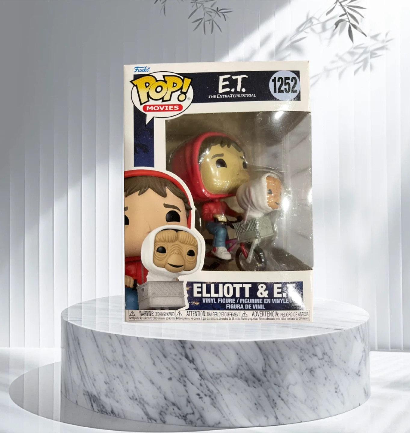 Funko Pop! Movies E.T. Elliott & E.T. Vinyl Figure 1252 thumbnail