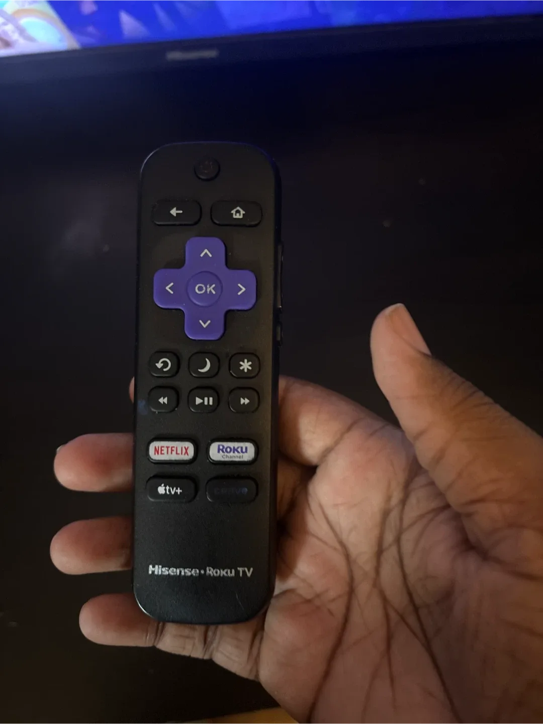 Hisense Roku TV Remote image indicator(3)