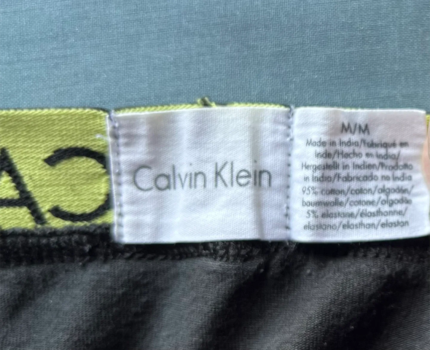 Calvin Klein Black Underwear - Size M image indicator(4)